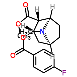 4'-Fluorococaine Structure
