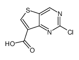 2-chlorothieno[3,2-d]pyrimidine-7-carboxylic acid Structure