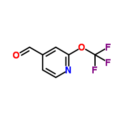 2-(Trifluoromethoxy)isonicotinaldehyde Structure