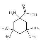 1-amino-3,3,5,5-tetramethylcyclohexane-1-carboxylic acid Structure