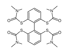 2,2',6,6'-tetra(N,N'-dimethylcarbamoylthio)biphenyl结构式