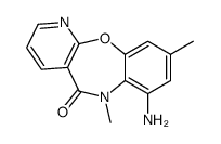 7-amino-6,9-dimethylpyrido[2,3-b][1,5]benzoxazepin-5-one Structure