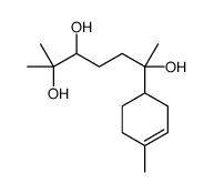 2-methyl-6-(4-methylcyclohex-3-en-1-yl)heptane-2,3,6-triol Structure