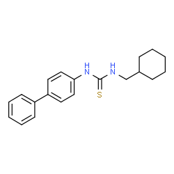 1-([1,1'-联苯] -4-基)-3-(环己基甲基)硫脲结构式