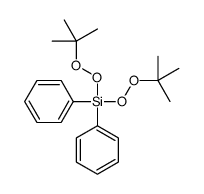 bis(tert-butylperoxy)-diphenylsilane Structure