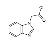 1H-Benzimidazole-1-acetylchloride(9CI)结构式