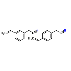 4-乙烯基苯乙腈结构式