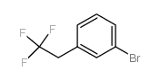1-bromo-3-(2,2,2-trifluoroethyl)benzene Structure
