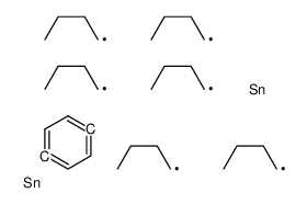 1,4-双(三丁基甲锡烷基)苯结构式
