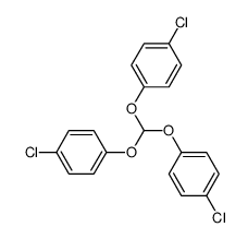 orthoformic acid tris-(4-chloro-phenyl ester) Structure