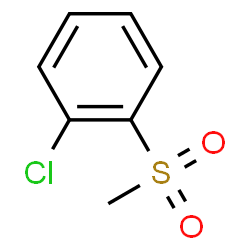 2-chlorophenyl methyl sulfone结构式