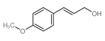 3-(4-甲氧基苯基)丙-2-烯-1-醇结构式