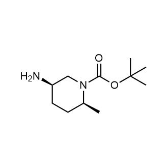 tert-butyl(2S,5R)-5-amino-2-methylpiperidine-1-carboxylate Structure