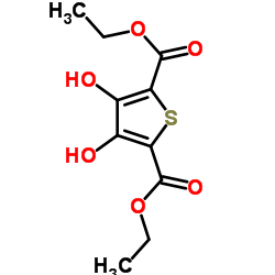 Diethyl 3,4-dihydroxy-2,5-thiophenedicarboxylate picture