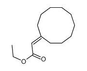 ethyl 2-cyclodecylideneacetate结构式