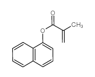 1-萘 甲基丙烯酸酯结构式