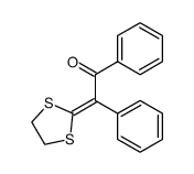 2-[1,3]dithiolan-2-ylidene-1,2-diphenyl-ethanone结构式