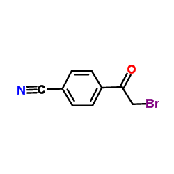 2-溴-4'-氰基苯乙酮结构式