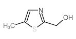 5-甲基-2-噻唑甲醇结构式