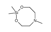 2,2,6-trimethyl-1,3,6,2-dioxazasilocane结构式