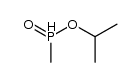 O-isopropyl methylphosphonite Structure