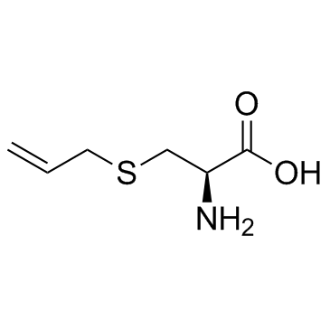 S-烯丙基-L-半胱氨酸结构式