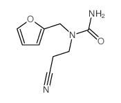 1-(2-cyanoethyl)-1-(2-furylmethyl)urea Structure