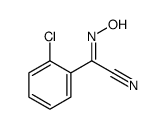 (2-chlorophenyl)(hydroxyimino)acetonitrile结构式