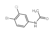 4'-溴-3'-氯乙酰苯胺结构式