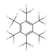 Benzene,1,2,3,4,5,6-hexakis(trifluoromethyl)- Structure