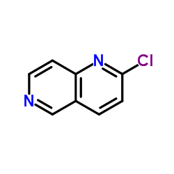 2-氯-1,6-萘啶结构式