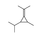 1-methyl-2-propan-2-yl-3-propan-2-ylidenecyclopropane结构式