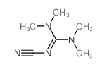 Guanidine,N''-cyano-N,N,N',N'-tetramethyl- structure
