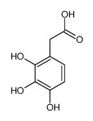 2-(2,3,4-trihydroxyphenyl)acetic acid结构式