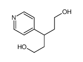3-(4-pyridyl)pentane-1,5-diol结构式