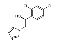 (S)-1-(2,4-dichlorophenyl)-2-(1H-imidazol-1-yl)ethanol Structure