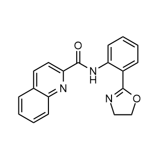 2-喹啉甲酰胺,N-[2-(4,5-二氢-2-噁唑基)苯基]-结构式