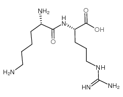 H-Lys-Arg-OH acetate salt structure