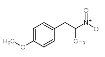 1-(4-甲氧基苯基)-2-硝基丙烷结构式