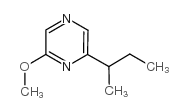 Pyrazine, 2-methoxy-6-(1-methylpropyl)- Structure