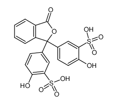 Phenolphthalein-3,3'-disulfonsaeure Structure