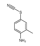 2-methyl-4-thiocyanato-aniline Structure