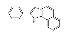 2-phenyl-1H-benzo[g]indole结构式