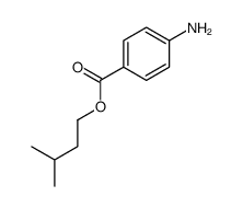 isopentyl 4-aminobenzoate Structure
