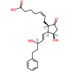 17-苯基-18,19,20-三去甲前列腺素 E2结构式