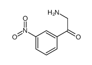 2-氨基-1-(3-硝基苯基)乙酮结构式