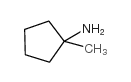 1-甲基环戊胺结构式