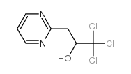 a-三氯甲基-2-嘧啶乙醇结构式