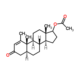 Methenolone Acetate structure