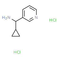 环丙基(吡啶-3-基)甲胺二盐酸盐结构式
